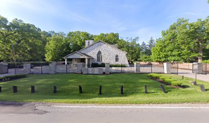 front of congregation beth shalom's building in carmel
